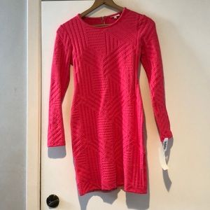 Pink Shoshanna dress with tags still on.